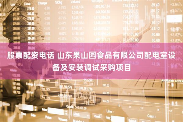 股票配资电话 山东果山园食品有限公司配电室设备及安装调试采购项目